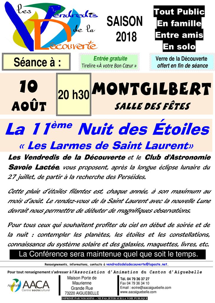 2018 08 10 VdD Conférence affiche Montgilbert