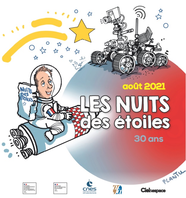 Affiche Nuit des étoiles 2021