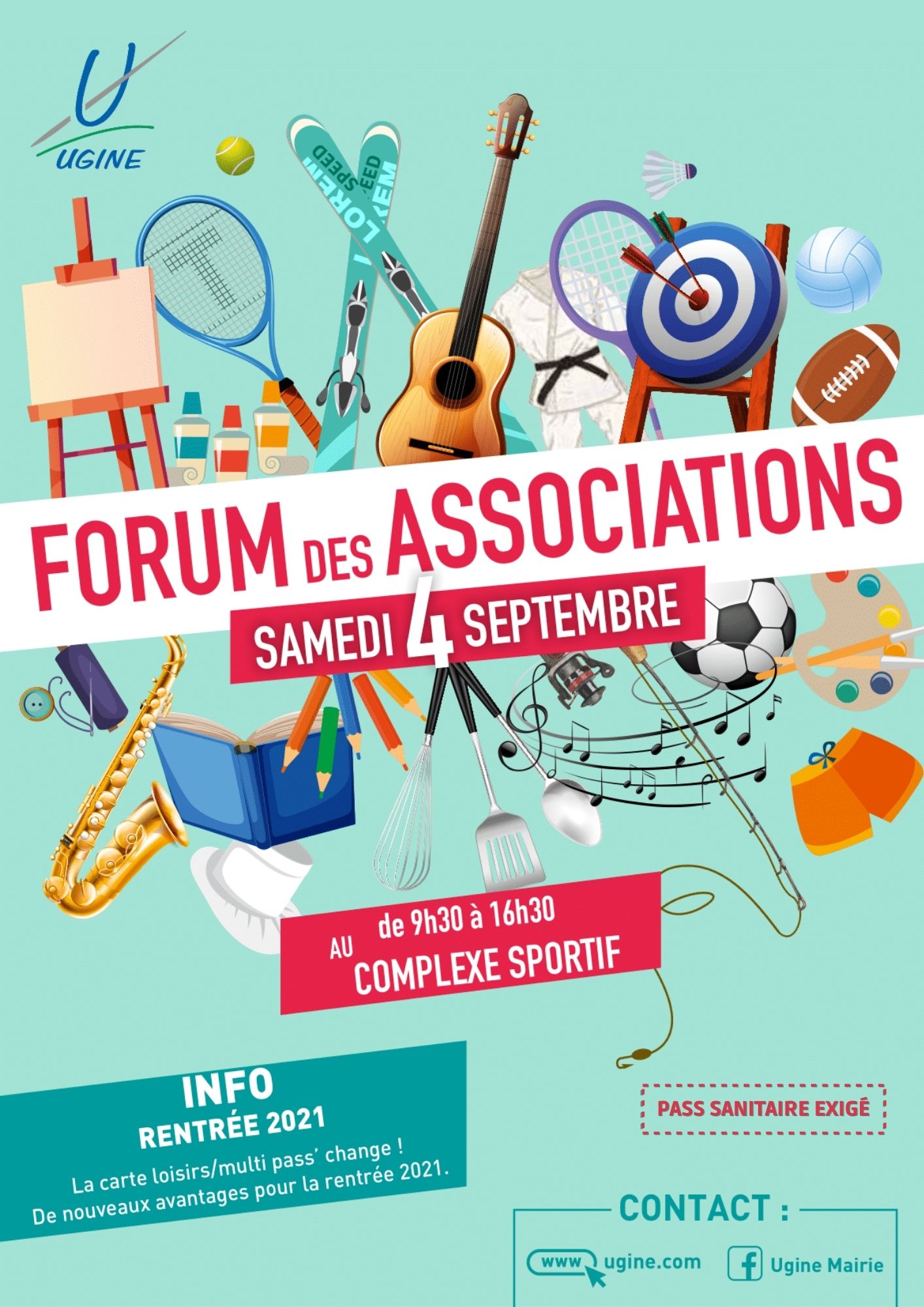 2021 09 04 Affiche du Forum des Associations